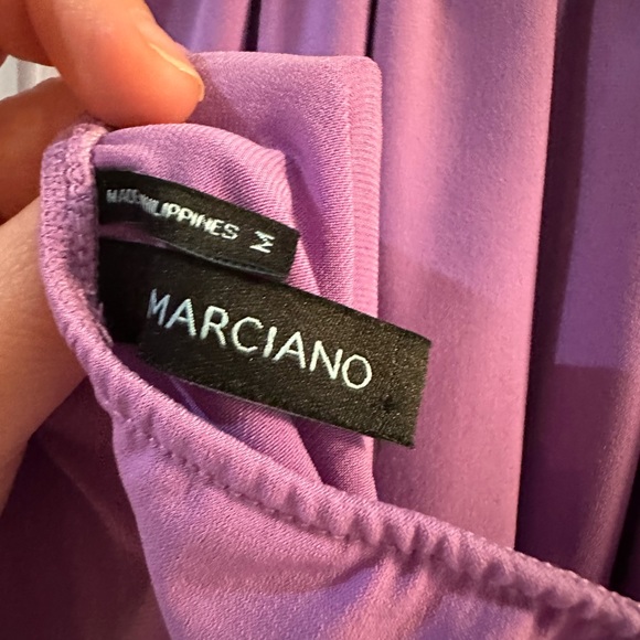 Marciano purple halter top size M - Picture 6 of 7